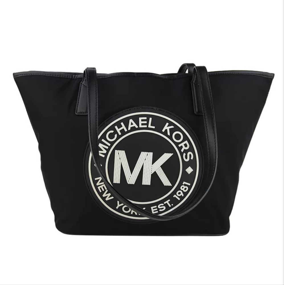 Michael Kors Black Logo Tote Bag
